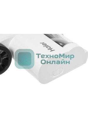 Пылесос вертикальный Haier HVC150 белый, питание от аккумулятора, 150 Вт, уборка сухая, пылесборник 0.8 л