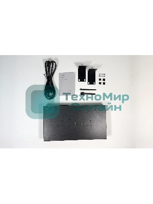 Коммутатор D-Link DGS-1010P/B1A, 8×1 Гбит/с + 2×1 Гбит/с SFP, неуправляемый