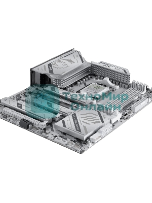 Материнская плата MSI MAG X870E GAMING PLUS MAX WIFI, AM5, AMD X870E, 4xDDR5 (до 256 ГБ), 4xSATA, 3xM.2 (1xPCIe 5.0, 2xPCIe 4.0), 1xPCIe 5.0 x16, 1xPCIe 4.0 x16, 1xPCIe 3.0 x16, 1xPCIe x1, 1xHDMI, 1x5Gb LAN, Wi-Fi 7, Bluetooth 5.4, 1xUSB-C 40Gbps (USB4), 1xUSB-C 20Gbps, 2xUSB-A 10Gbps, 2xUSB-A 5Gbps, 4xUSB-A 2.0, 3x3.5 мм + S/PDIF оптический, 7.1, белый, ATX