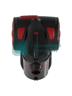 Пылесос Blackton Bt VC1802B серый/красный, 350 Вт, сухая уборка, пылесборник контейнер 2 л