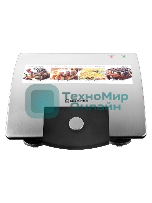 Вафельница BRAYER, 750 Вт, белг.вафли, панель 11x13 см, защита от перегр, индик. готовности