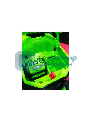 Газонокосилка аккумуляторная GreenWorks GD40LM46SP 40В, 46см, самоходная (без аккумуляторной батареи и зарядного устройства) (2506807)