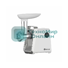 Мясорубка электрическая Sakura SA-6431W белый, 1600 Вт, 0.9 кг/мин, реверс, защита от перегрузки, насадки - 4