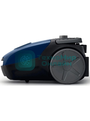 Пылесос Philips FC8240/09 синий/черный, 900 Вт, уборка сухая, пылесборник мешок, 3 л