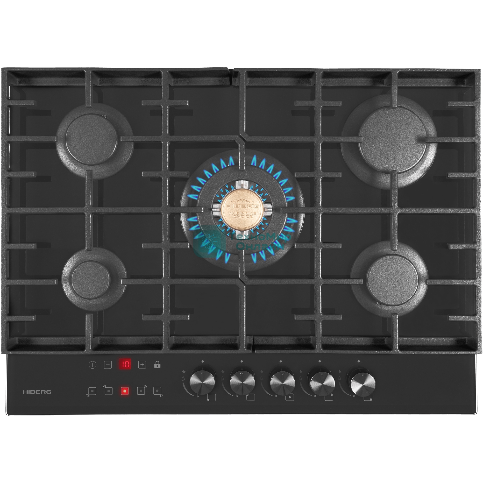 Варочная поверхность HIBERG VM 7155 B, черный