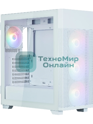 Компьютерный корпус ZALMAN S5 NEO, ATX, белый, WINDOW, 2xCOMBO (3.5
