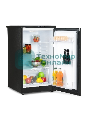 Холодильник Бирюса B409 черный однокамерный 100л