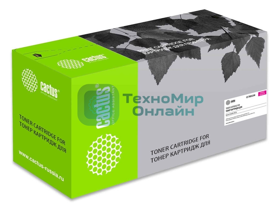 Картридж лазерный Cactus CS-TK8525M пурпурный (20000 стр.) для Kyocera Taskalfa 4052ci