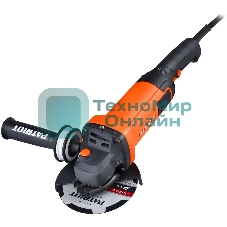 Угловая шлифовальная машина (УШМ) AG 128E диск 125мм двуручная пылезащищенная PATRIOT 110301129