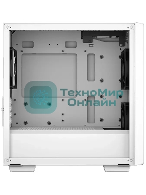 Компьютерный корпус DeepCool CC360 WH ARGb (R-CC360-WHAPM3-G-1) (mATX, без БП, 2xUSB, с окном)