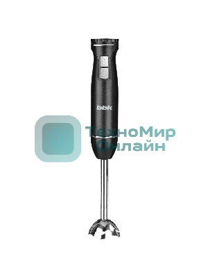Блендер погружной BBK KBH1400 черный, 1100 Вт, плавная регулировка, турбо