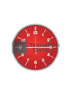 Часы настенные Centek СТ-7100 Red