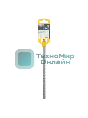 Бур по бетону Denzel цельная крестовая пластина, 10x215 мм, SDS PLUS