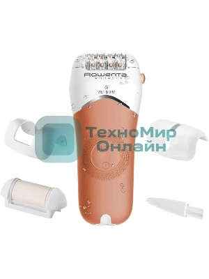 Эпилятор Rowenta EP4920F0 скор.:2 насад.:4 от электр.сети от аккум. розовый