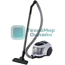 Пылесос Samsung SC4520 белый, 350/1600 Вт, уборка сухая, пылесборник контейнер 1.3 л