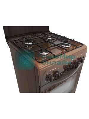 Плита газовая Gefest ПГ 3200-05 К19 коричневый, конфорок 4 шт, духовка 44 л, 50 см x 85 см x 57 см