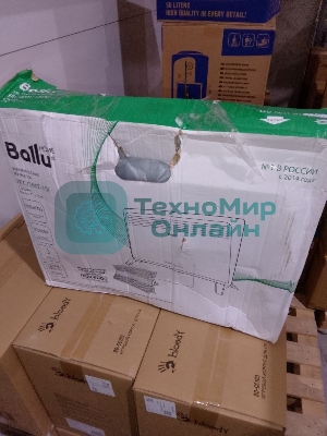 (Поврежденный товар) Конвектор электрический Ballu Solo Turbo BEC/SMT-1500 белый (мощность 1,5 кВт, площадь 20 м2) (НС-1166356_(Поврежденный товар) 003564)