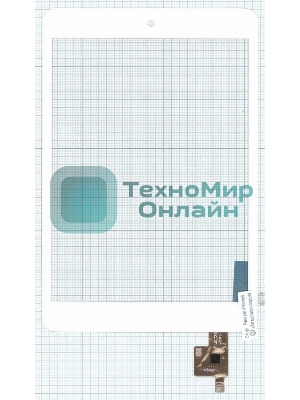 Сенсорное стекло (тачскрин) teXet TM-7853, белое