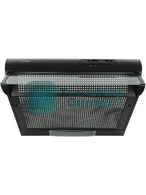 Вытяжка подвесная Elikor Davoline 60П-290-П3Л черный, 60 см, 290 куб. м/ч, 52 дБ