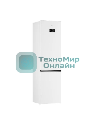 Холодильник Beko B5RCNK403ZW белый двухкамерный 257/100л морозилка снизу, No Frost
