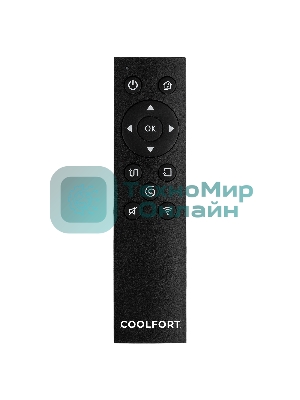 Робот-пылесос Coolfort CF-3200 черный, 2600 мAч Li-Ion, уборка сухая/влажная, пылесборник контейнер 0.3 л