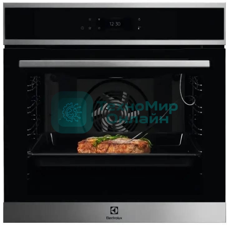 Духовой шкаф электрический Electrolux EOE8P39WX, черный/нержавеющая сталь