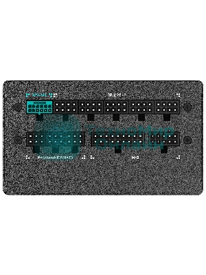 Блок питания Deepcool/GamerStorm PQ750G (ATX 3.1, 750W, Full Cable Management, PWM 120мм fan, 80 PLUS GOLD, Active PFC + Half Bridge + DC/DC, Full Japanese Capasitors, Gen5 PCIe) RET