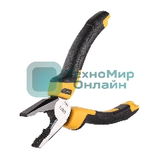 Комбинированные плоскогубцы Deli DL2006Z 160мм, сталь CrV, прорезиненная двухкомпонентная ручка