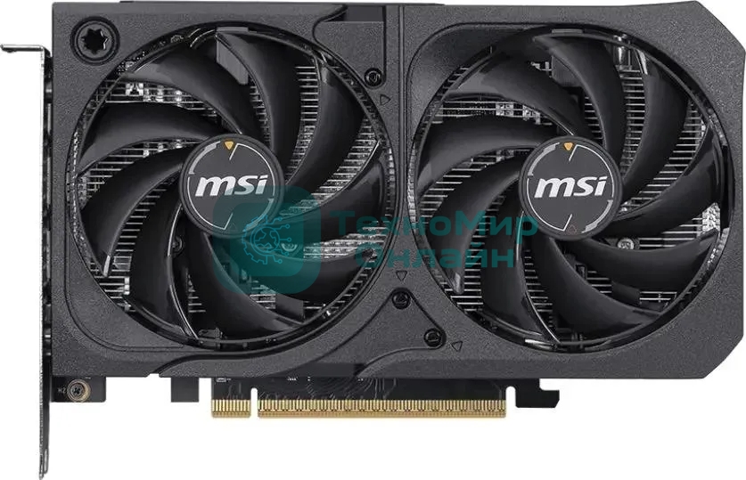 Видеокарта MSI GeForce RTX 5050 8G SHADOW 2X, NVIDIA RTX 5050, 8 ГБ GDDR6, 128 бит, PCI-e 5.0, 1xHDMI, 3xDP, 2587 МГц