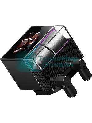 Система жидкостного охлаждения PcCooler DS360 Display ARGB Soc-AM5/AM4/1200/1700/1851 черный 4-pin 39.8dB Al LCD 310W Ret (DS360-BKAWXY-GL)