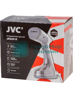 Отпариватель JVC JRS2010 серый/белый, 1700 Вт, 40 г/мин, 150 мл