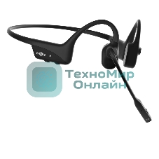 Гарнитура SHOKZ OpenComm2 2025 Upgrade чёрный, беспроводная, Bluetooth, до 16 ч