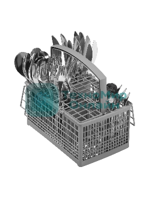 Встраиваемая посудомоечная машина HOMSair DW64E, серебристый, 59.8 см, 12 компл., 49 дБ, класс A++