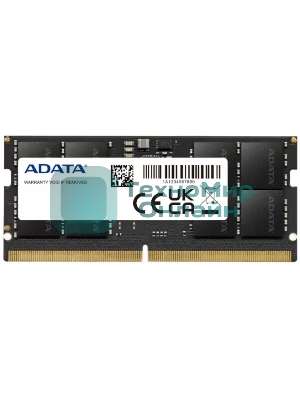 Оперативная память ADATA, DDR5, 8GB (1x8GB), 4800MHz, CL40, SO-DIMM