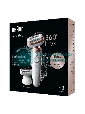 Электрический эпилятор BRAUN SES9-030 3D