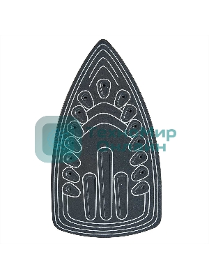 Утюг Delta LUX DL-352 белый с фиолетовым, 2200 Вт, 30 г/мин, 140 г/мин, 300 мл