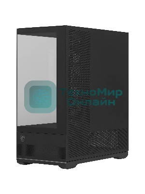 Корпус MSI MAG PANO 110R PZ, Mid-Tower, чёрный, 4 x 120 мм