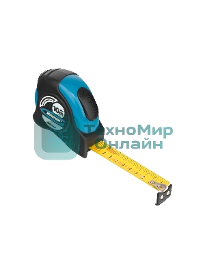 Рулетка Gross 31115 ''schlagfest'' 10м x 25мм магн. обрез зацеп двухст. шкала автоматич. фиксация