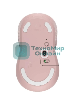 Мышь беспроводная Logitech Signature M650 розовый, 4000 dpi, радиоканал, Bluetooth, USB, кнопки - 5