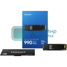 Накопитель SSD Samsung 990 EVO Plus, 4 ТБ, M.2 2280, PCIe 4.0 x4, NVMe 2.0, R/W 7250/6300