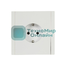 Розетка СП FORTE&PIANO FP213 16А с заземл. защ. шторки безвинт. крепл. белый IEK FP-R14-16-1-K01