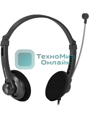 Гарнитура Defender Aura 104 чёрный, проводная