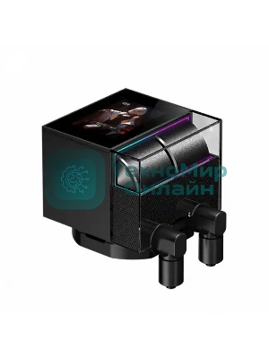 Система охлаждения Water Cooling System PCCooler DS360 Display BK (310W, 360мм, LED, Black, ARGb Pump/Fans: 3x120мм, 90.56CFM, 39.8dBA, 2500RPM/Pump height 65мм, 15dBA, 2600RPM, Rad thickness 27мм/S: 1851, 1700, 1200, 115X, AM5, AM4)