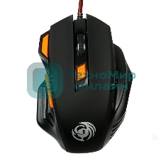 Мышь проводная Dialog Gan-Kata MGK-14U черный, 2400 dpi, USB, кнопки - 7