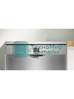 Посудомоечная машина Bosch Serie 2 SMS26AI00Q, нержавеющая сталь, 66 см, 12 компл., 48 дБ, класс А