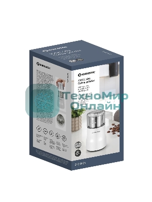 Кофемолка Eurostek ECG-9003 350 Вт, 50 гр, белый