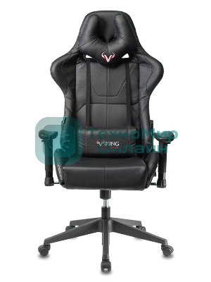 Кресло игровое Бюрократ VIKING 5 AERO BLACK EDITION черный искусственная кожа