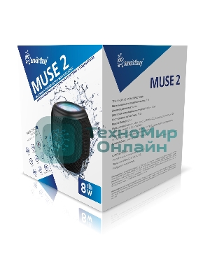 Портативная колонка Smartbuy MUSE 2 черный