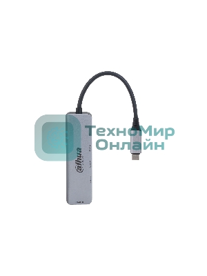 USB-концентратор Dahua 5 in 1 USB 3.1 Type-C to HDMI + USB 3.0 + PD Docking Station