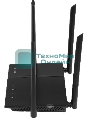 Роутер D-Link DIR-1260/RU/R1A, Wireless AC1200 2x2 MU-MIMO Dual-band Gigabit Router with 1 10/100/1000Base-T WAN port, 4 10/100/1000Base-T LAN ports and 1 USB port.802.11b/g/n/ac compatible, up to 300 Mbps